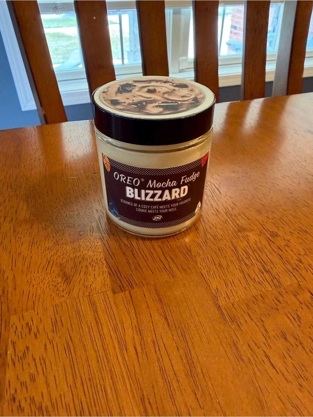 Dairy Queen DQ Oreo Mocha Fudge Blizzard Small 1 wick Candle